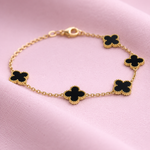Mangamta Black Clover Design Bracelet for Women