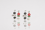 Mangamta 7 Pairs Steel Stud & Drop Earrings Combo Set for Women & Girls.