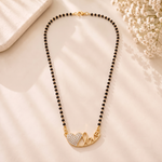 Mangamta Chic Heart and Script "Love" Imitation Mangalsutra